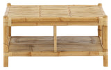 Cane Lounge Table - Bamboo