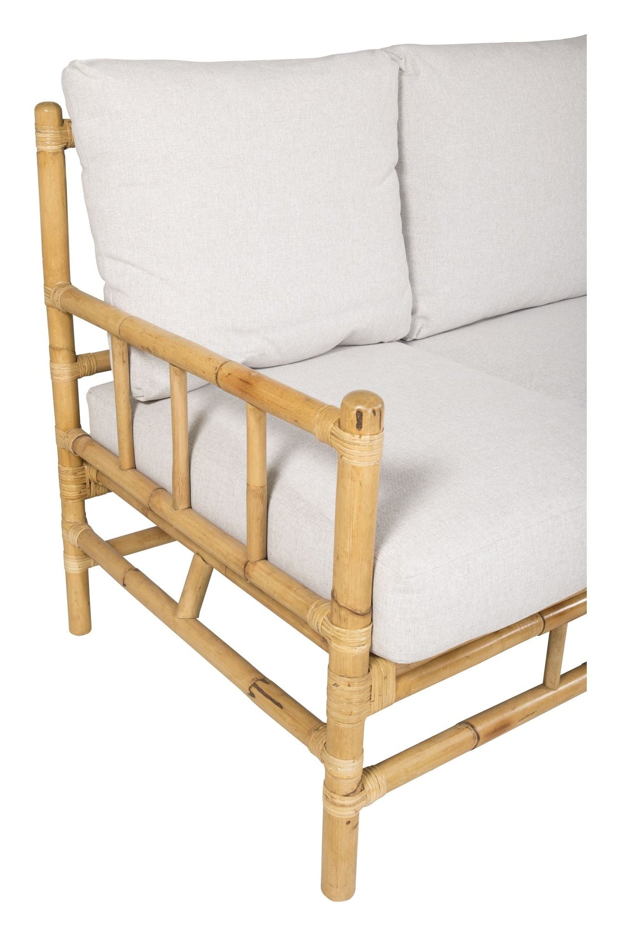 Cane Lounge Sofa - Bamboo