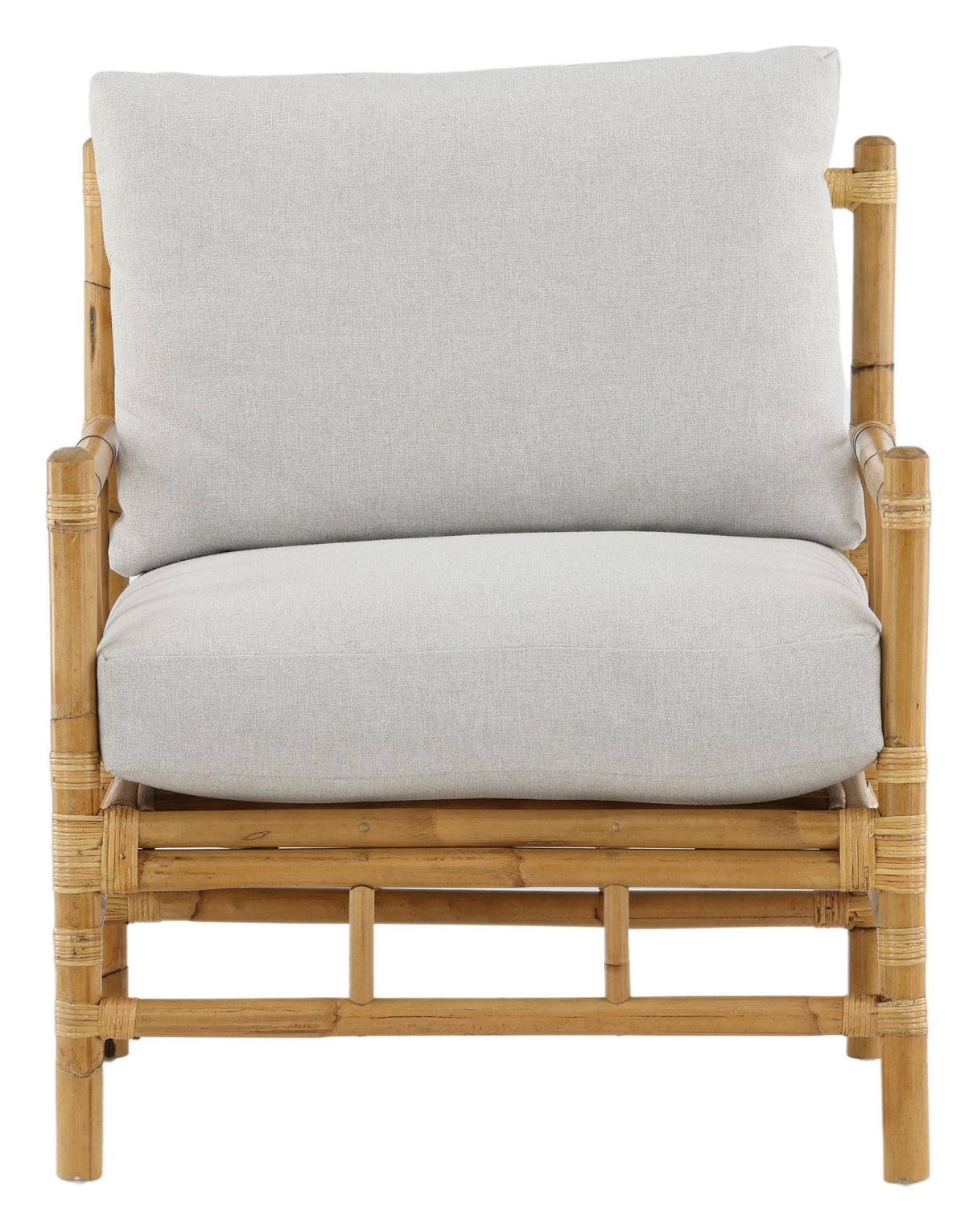 Cane Lounge Chair - Bamboo