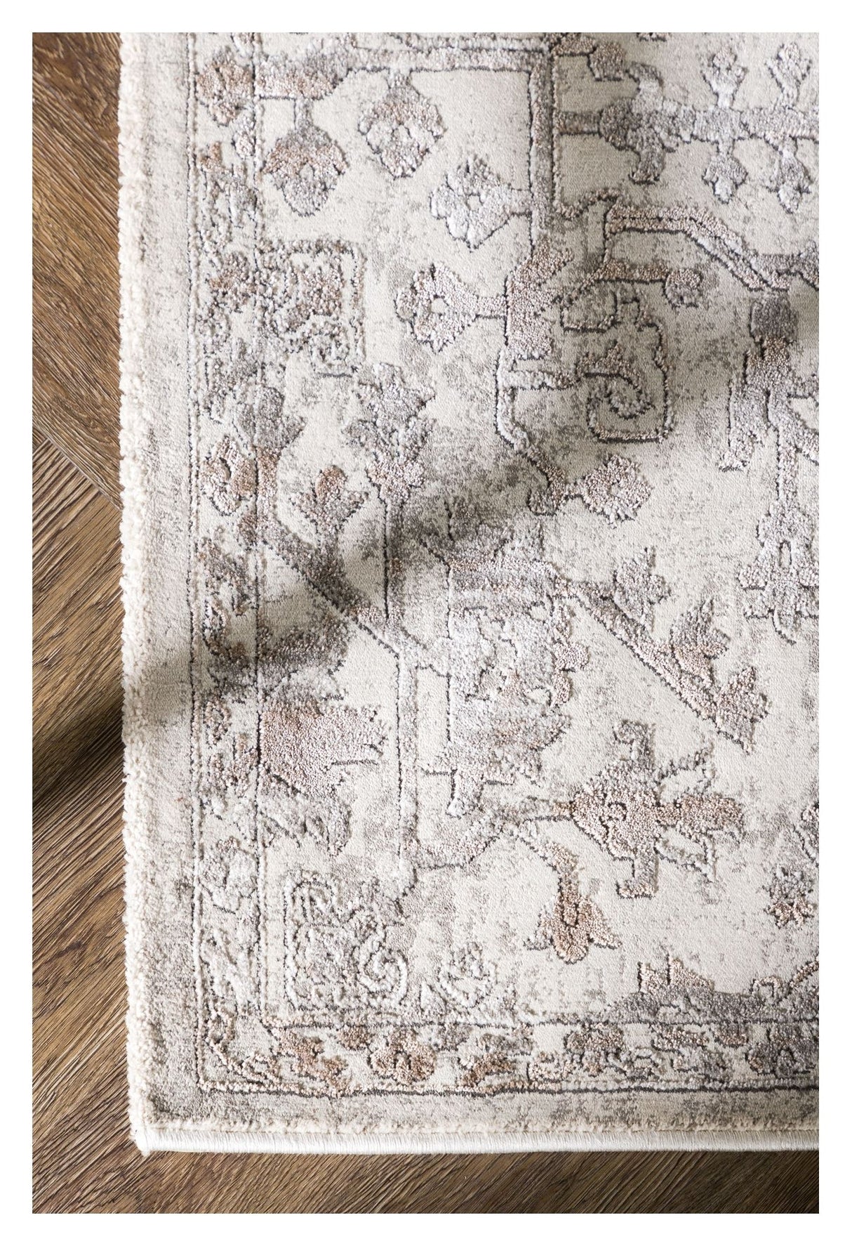 Cleo Carpet 290x200 - Silver