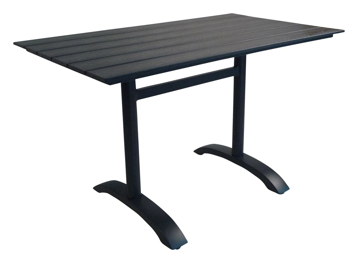 Denver Garden Table 70x120 - Black