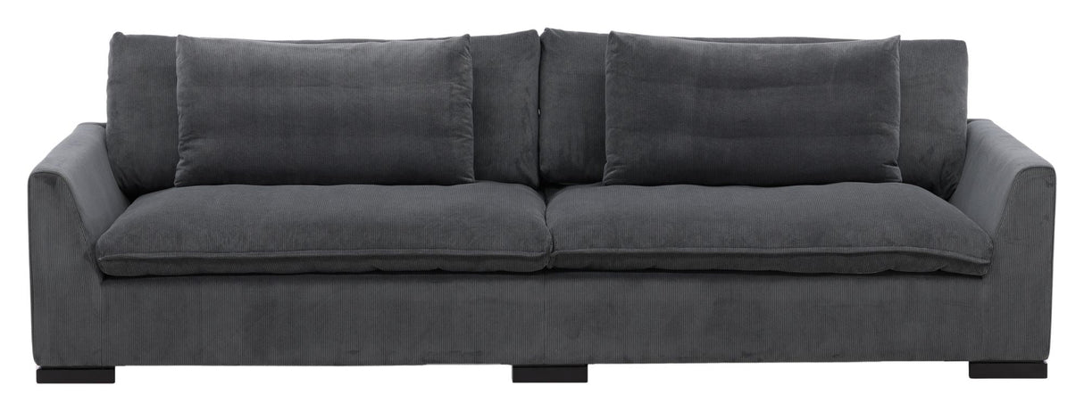 Durham 3-seater sofa - Dark gray