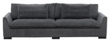 Durham 3-seater sofa - Dark gray