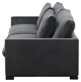 Durham 3-seater sofa - Dark gray