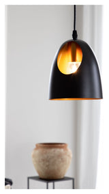 Elda Pendant luminaire D16xH17, black/copper