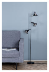 Elsa Floor Lamp H138.5xL29xW20, Black