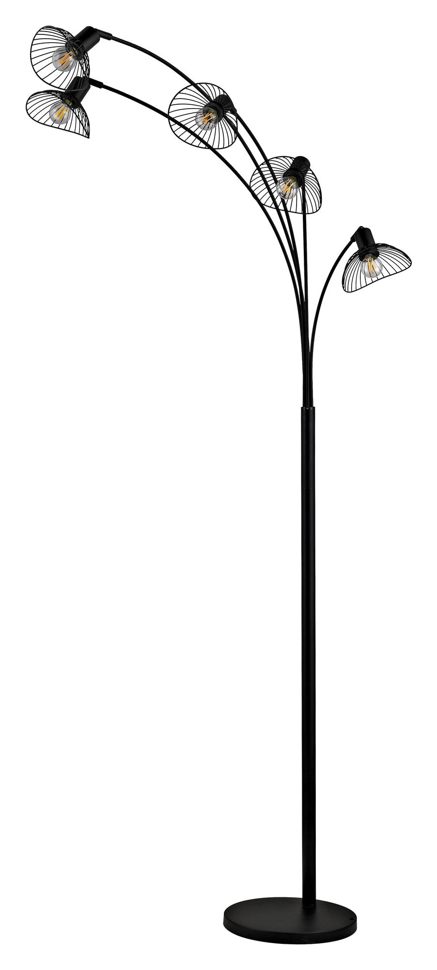 Elsa Floor Lamp H152.3xL81xW36, Black