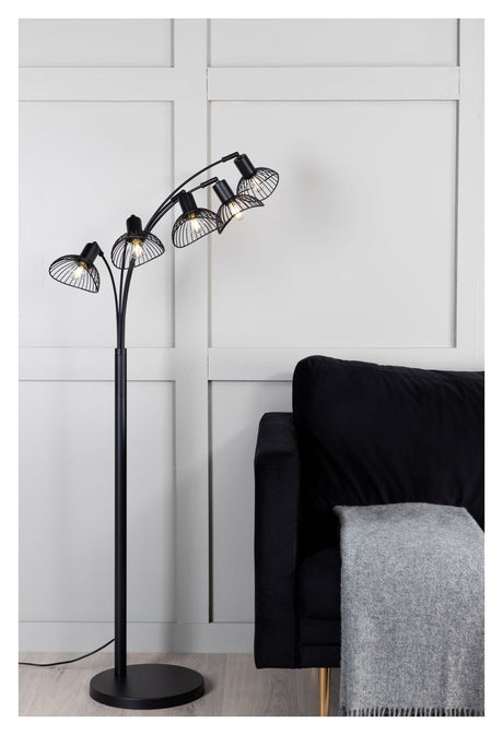 Elsa Floor Lamp H152.3xL81xW36, Black