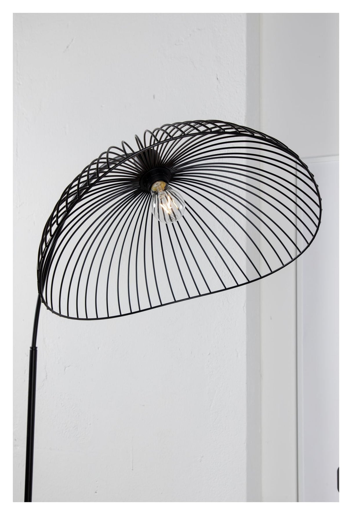 Elsa Floor lamp L48xW76xH183, Black