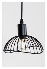 Elsa Pendant luminaire D40xH140, black