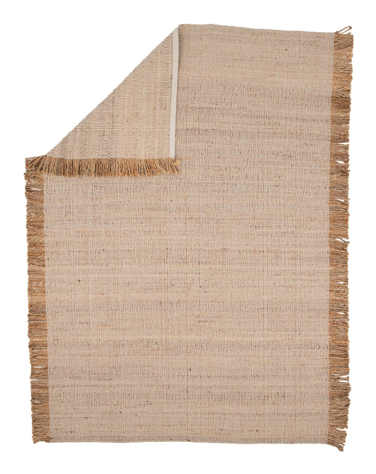 Emilio Blanket, Jute, Off White, 230x160