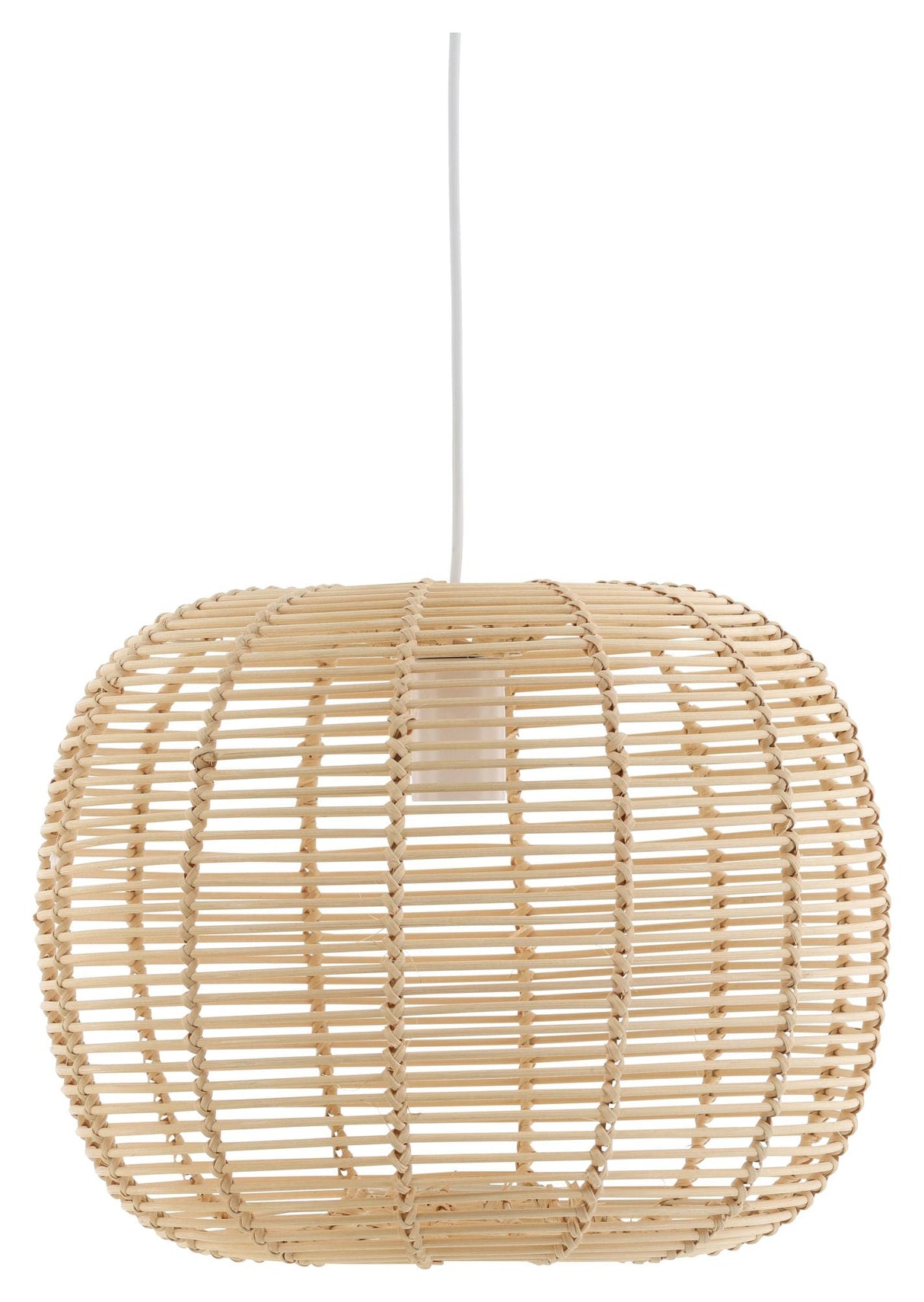 Fence Pendant, Nature Rattan