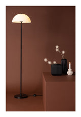 Ferrand Floor Lamp, Glass, White