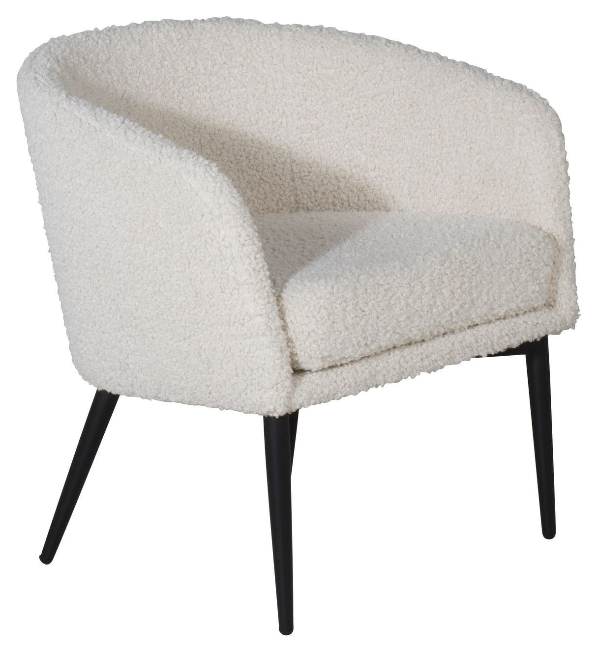 Fluffy Lounge Chair, Off White