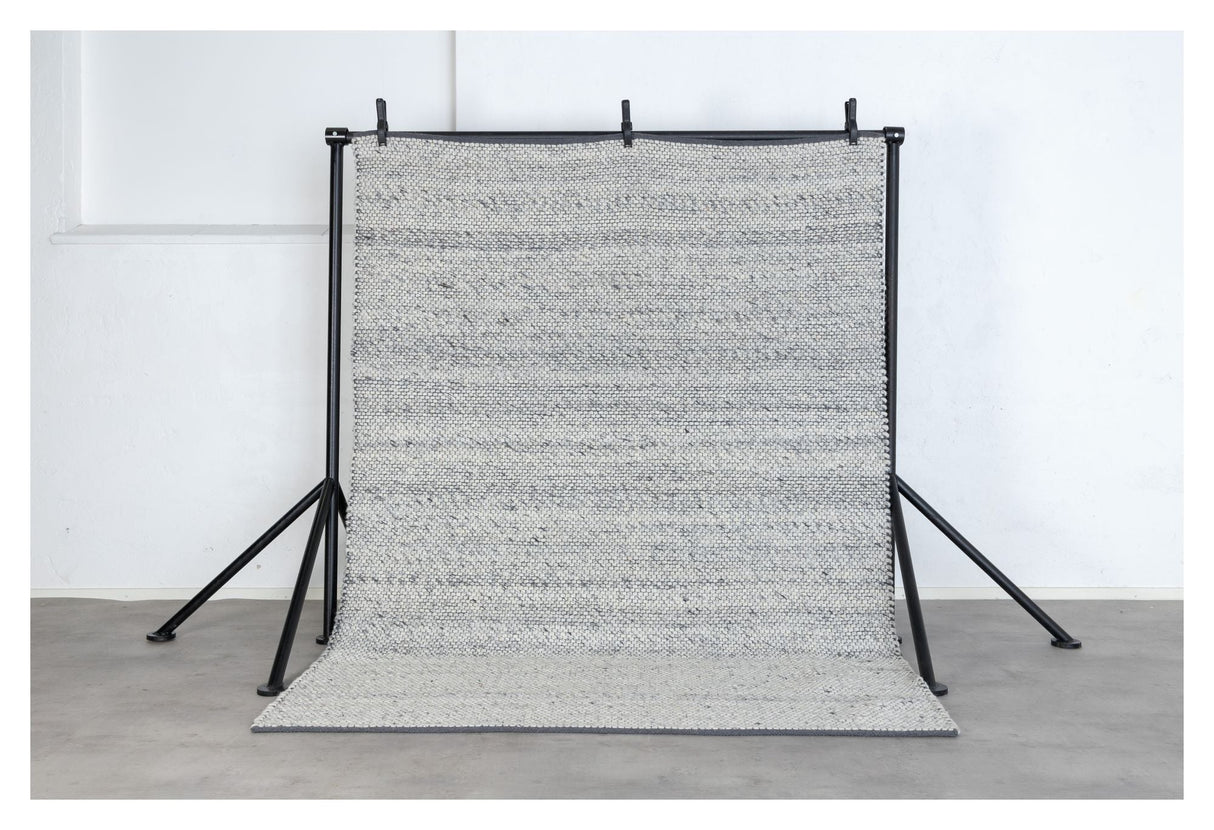 Ganga wool mix blanket, 171x243, Gray