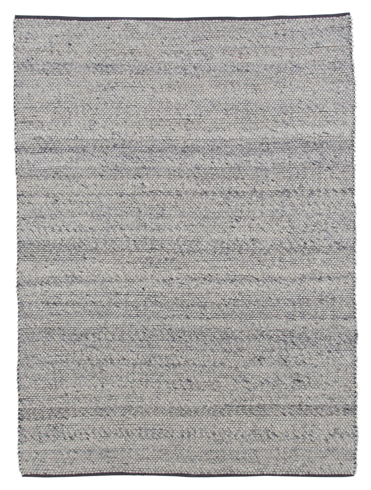 Ganga wool mix carpet, 171x243, Silver gray