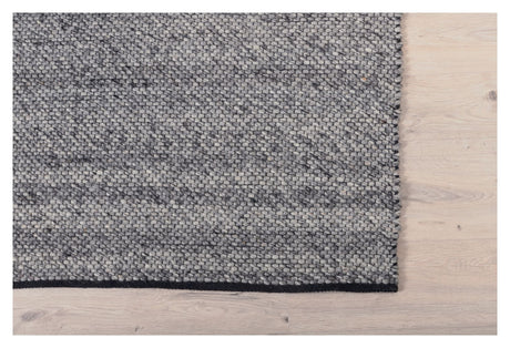 Ganga wool mix carpet, 201x303, Silver gray