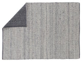 Ganga wool mix carpet, 251x353, Silver gray