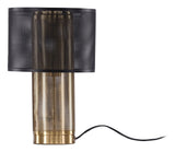 Gap Table Lamp, Iron, Black/Gold metal