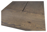 Logger additional plate, smoked oak, 50x100