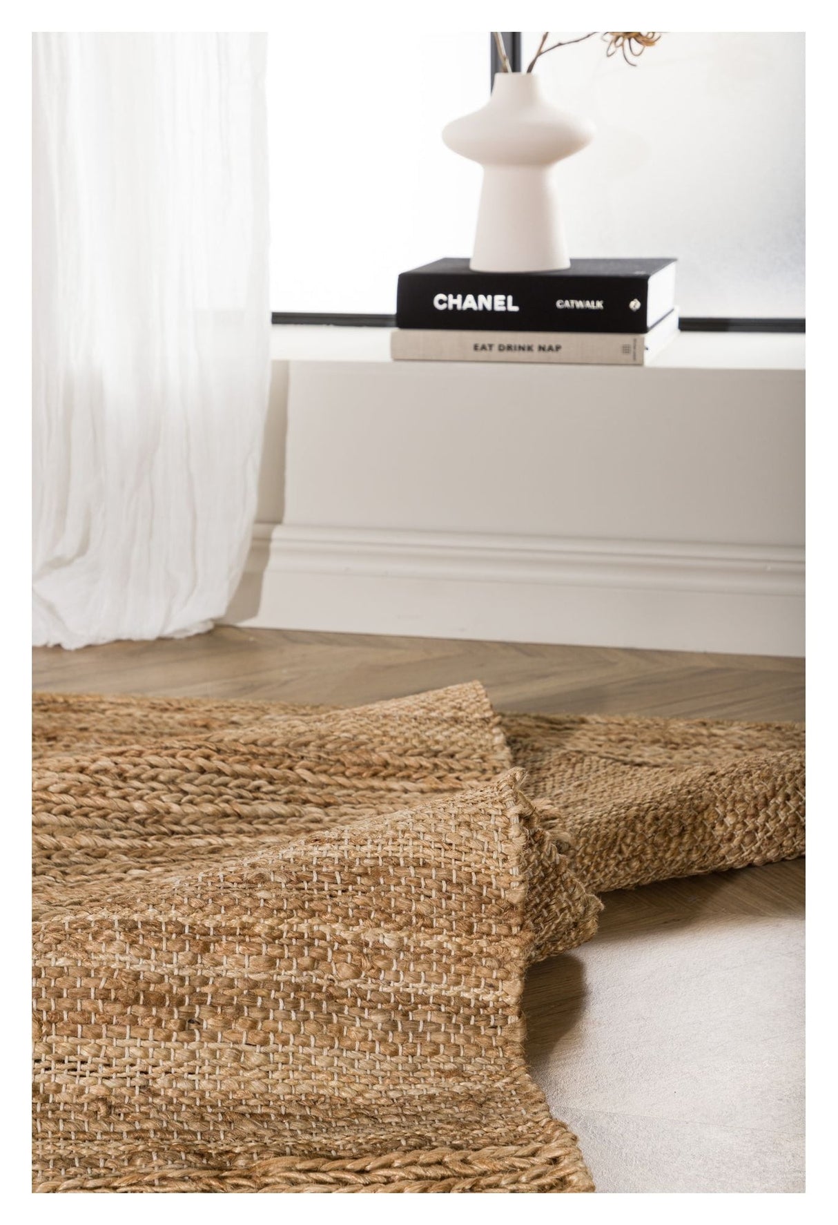 Hannes Jute Carpet 230x160 - Nature