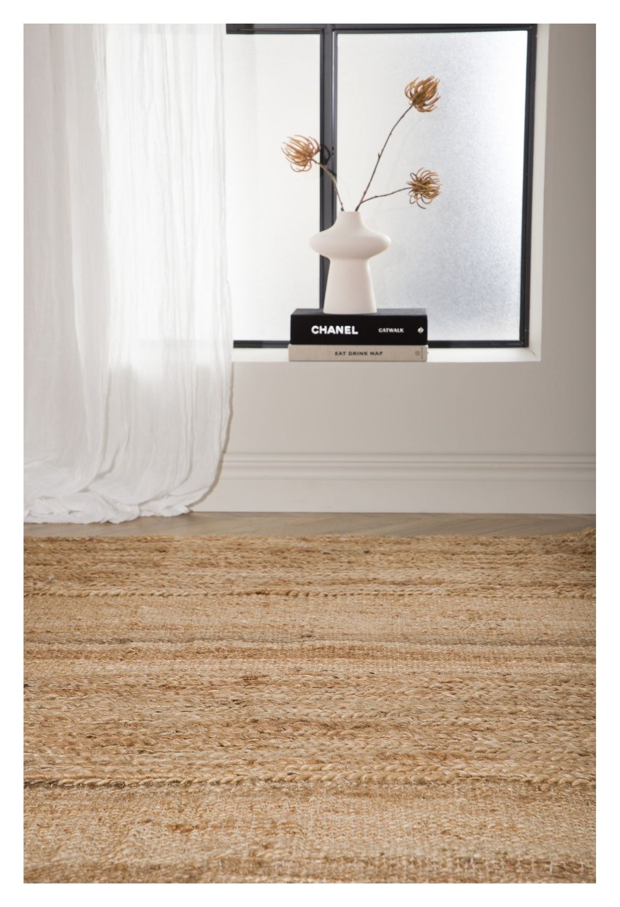 Hannes Jute Carpet 230x160 - Nature