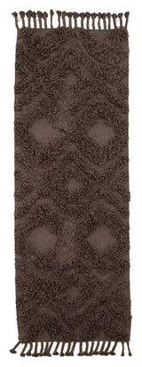 Hilma Cotton Runner, 200x70 - Brown