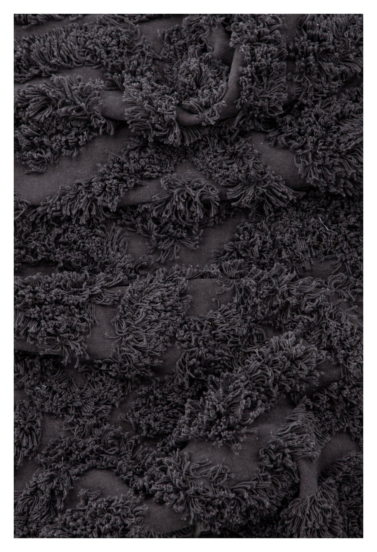 Hilma Cotton Runner, 200x70 - Dark Gray