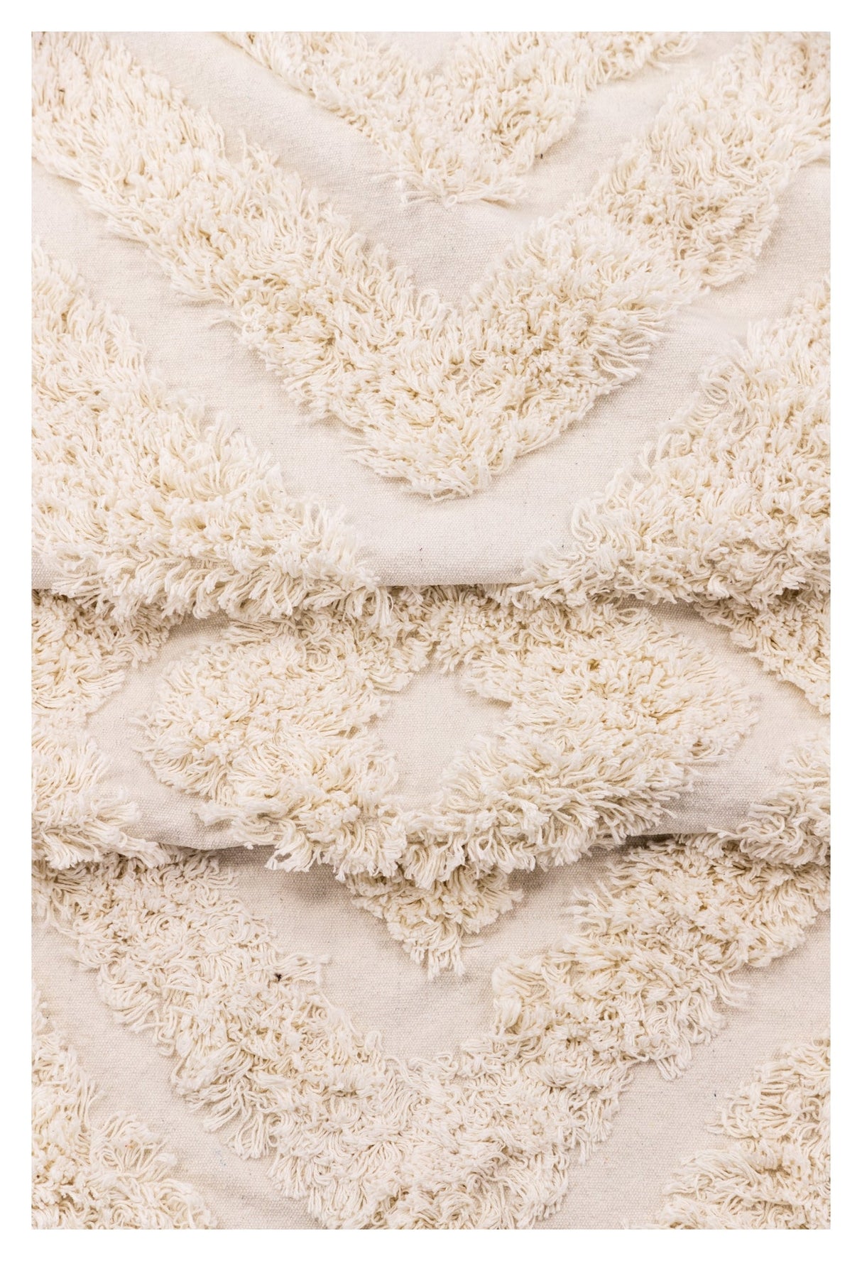 Hilma Cotton Blanket, 350x250 - White