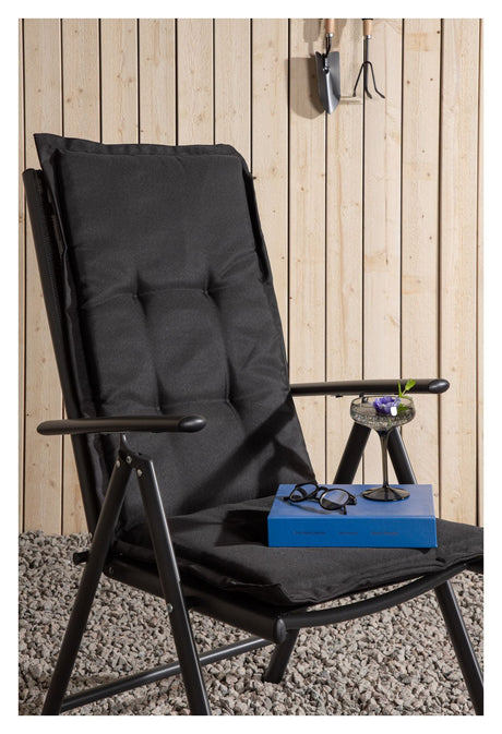 Cushion for 5-position garden chair - Black