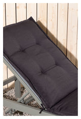 Cushion for sun lounger, Dark gray