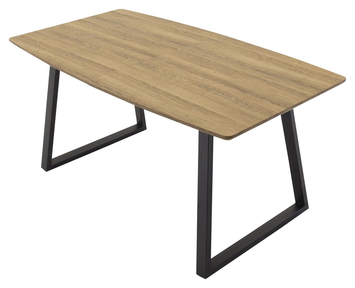 Inca Dining table with bow tie pull-out