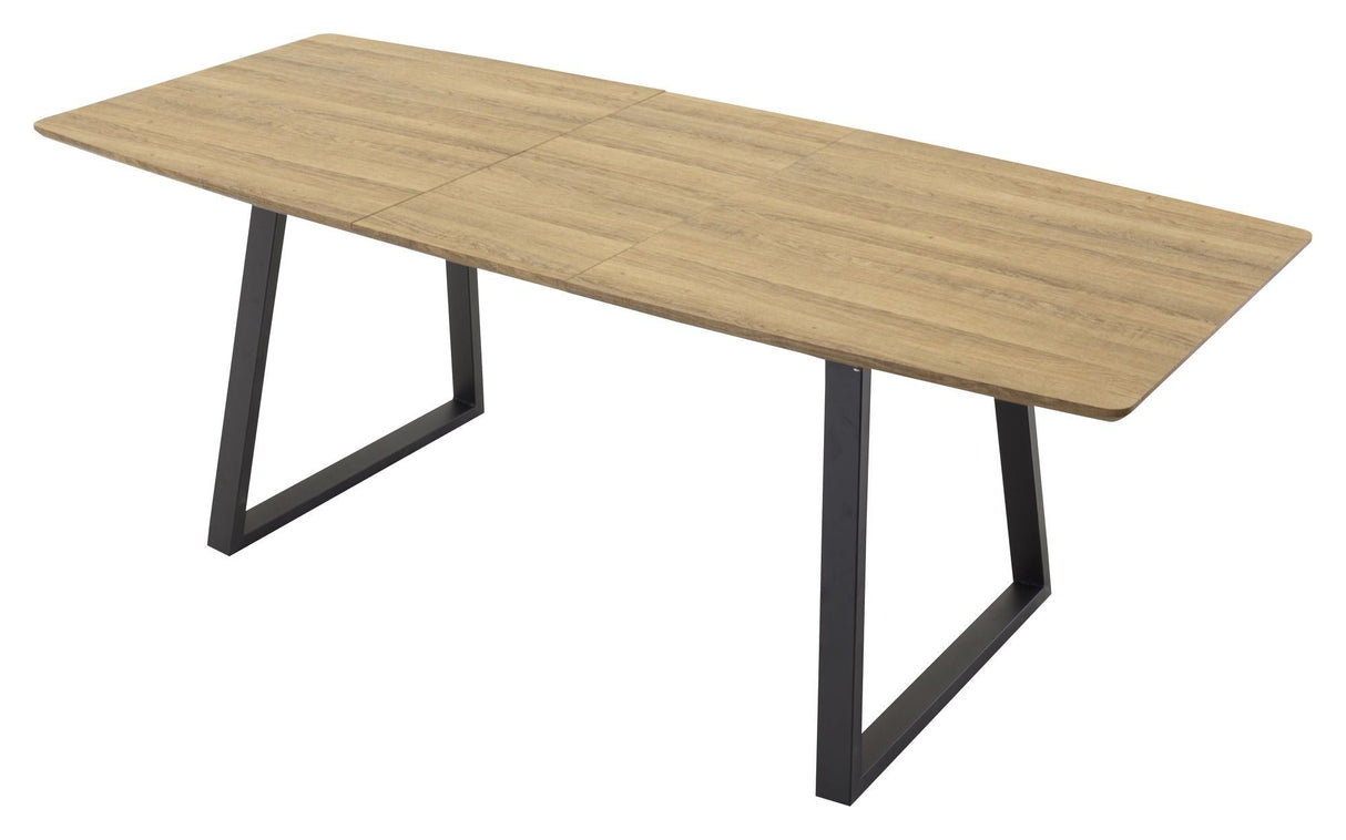 Inca Dining table with bow tie pull-out