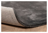 Indra Viscose carpet, 171x242, Dark gray