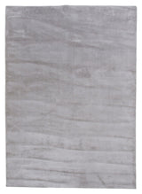 Indra Viscose carpet, 171x242, Silver gray