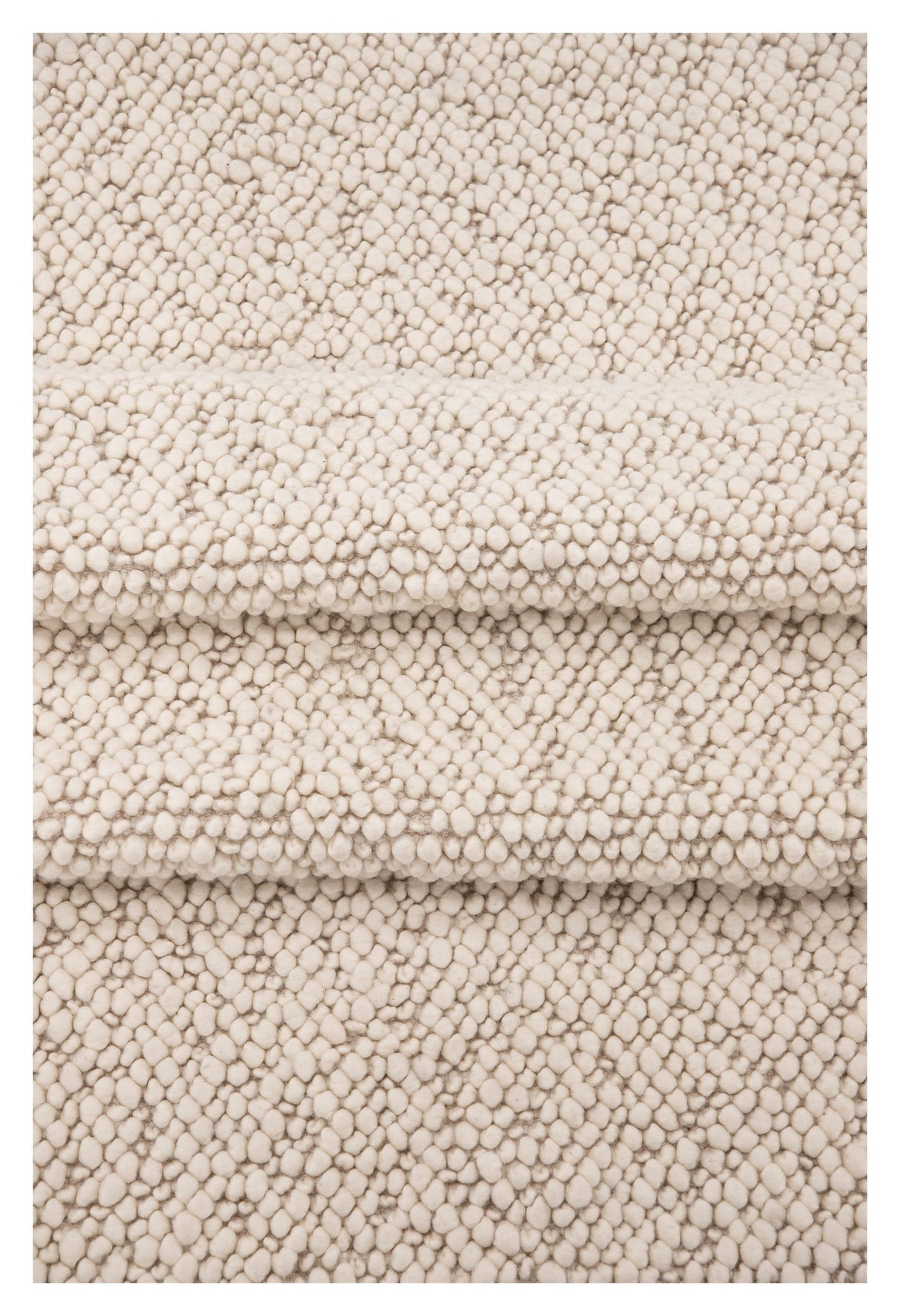 Jajru Wool Blanket, 230x160 - White