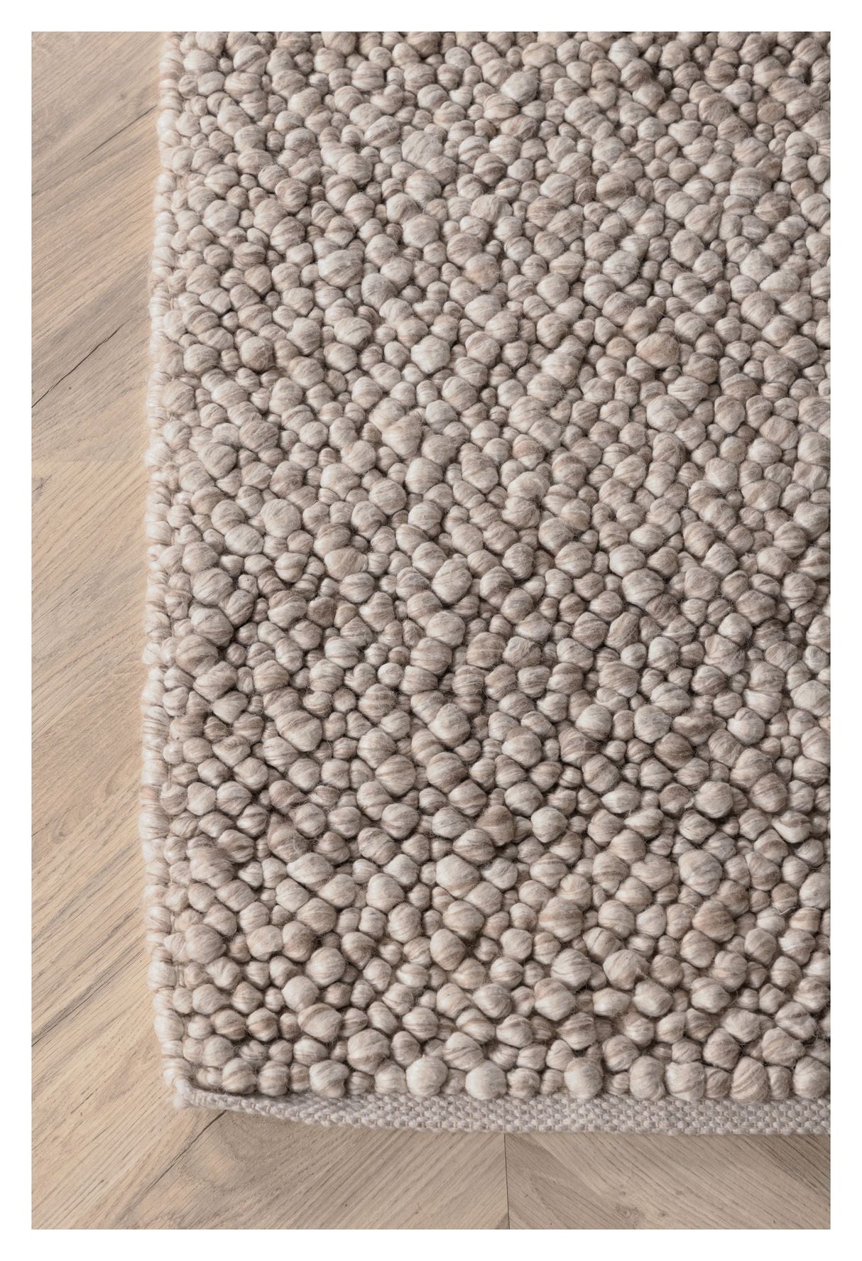 Jajru wool mix blanket, 250x350, Beige