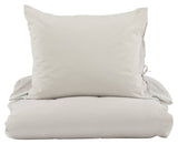 Jenna Bedding 150x200 - Light gray