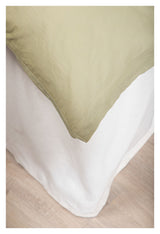 Jenna Bedding 150x200 - Light green