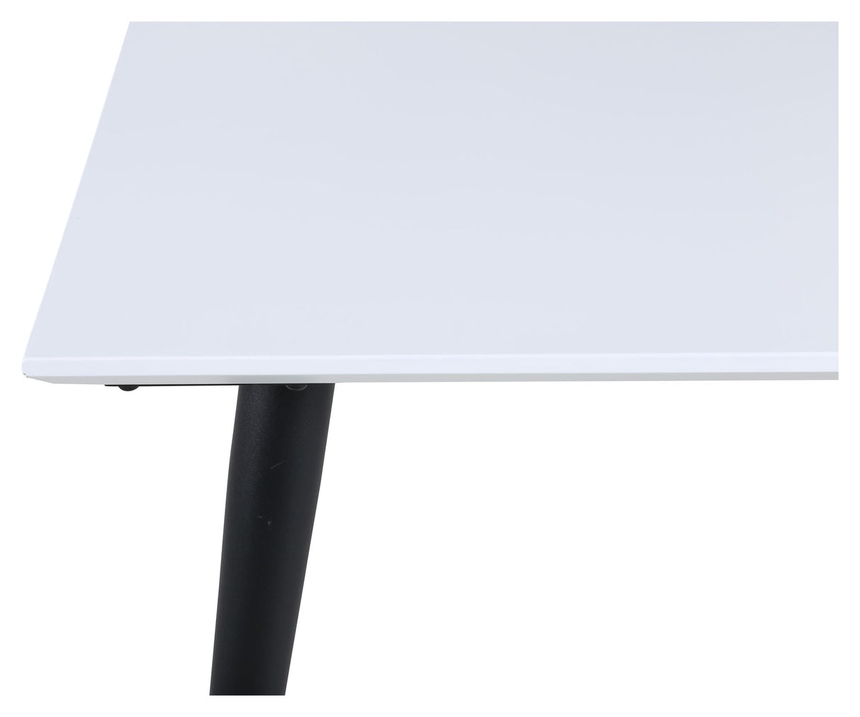 Jimmy Dining Table, 150x90, White/Black