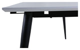 Jimmy Dining Table, 195x90, White/Black