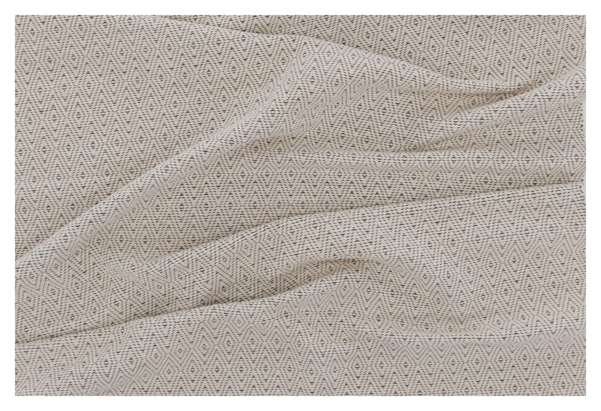 Julana wool mix blanket, 170x240, Beige