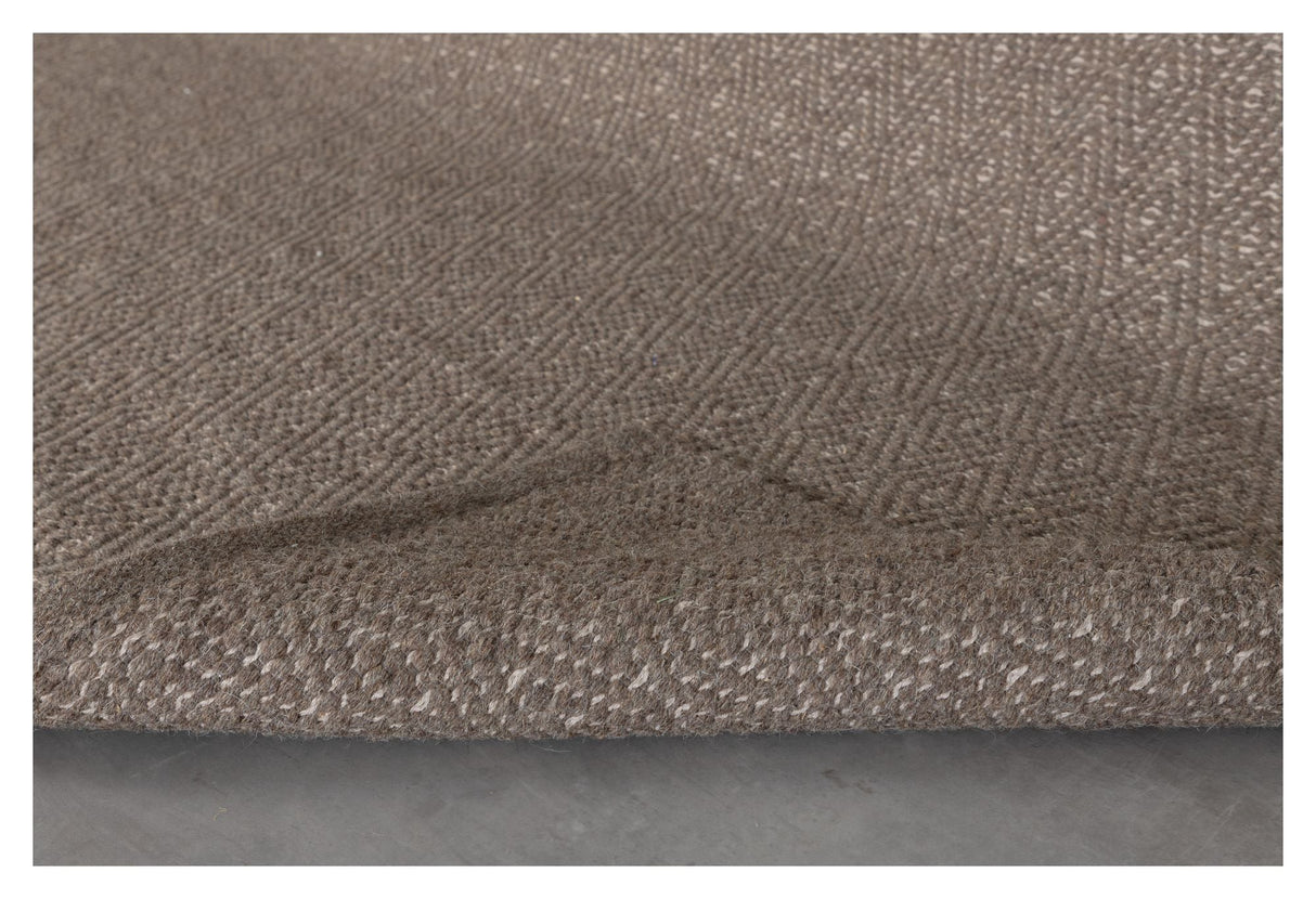 Julana wool mix blanket, 170x240, Brown