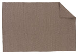 Julana wool mix blanket, 170x240, Brown