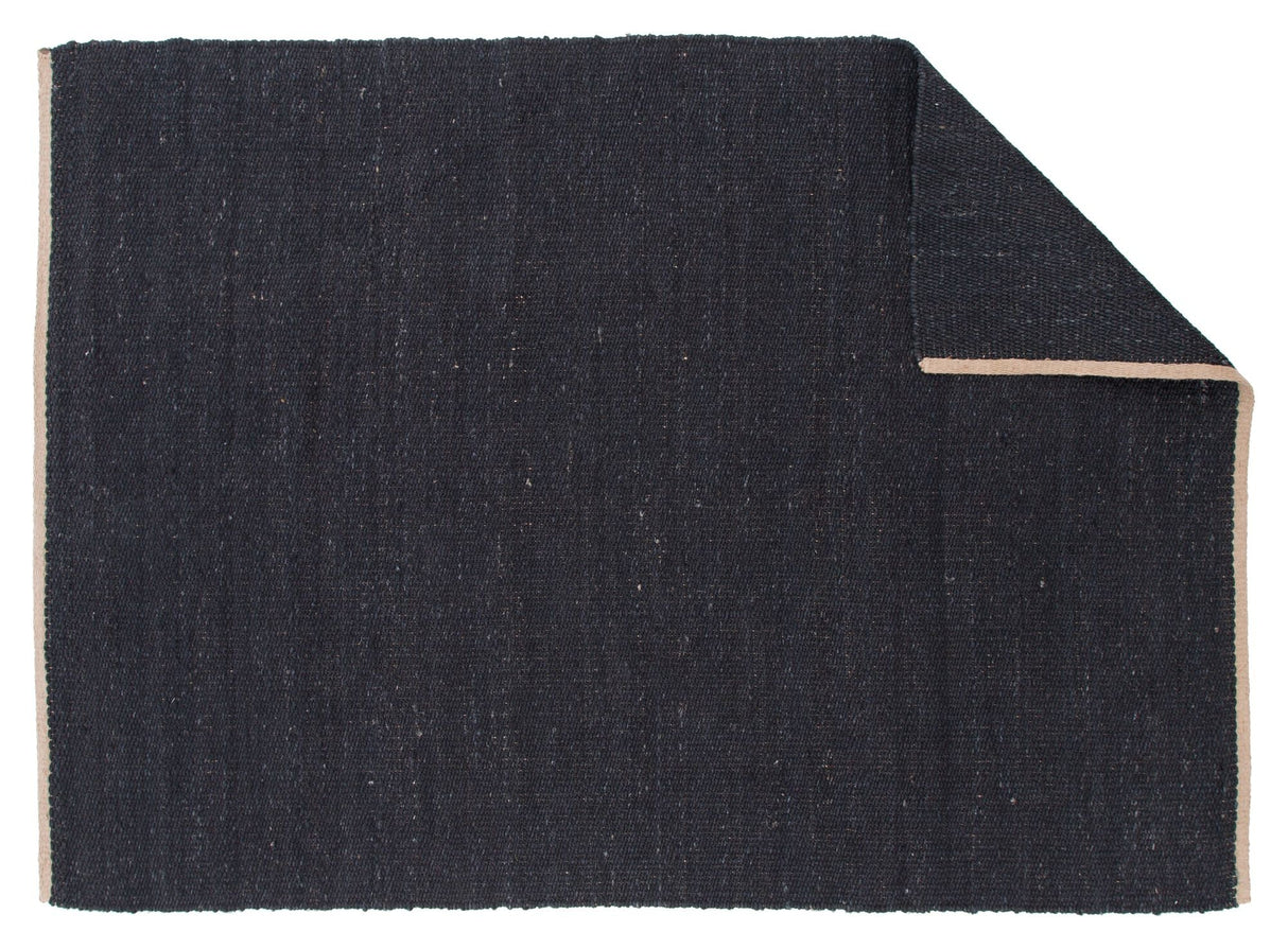 Kali Jute rug, 170x240, Black