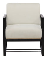 Kansas Lounge Chair, Listen, Offwhite