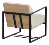 Kansas Lounge Chair, Listen, Offwhite