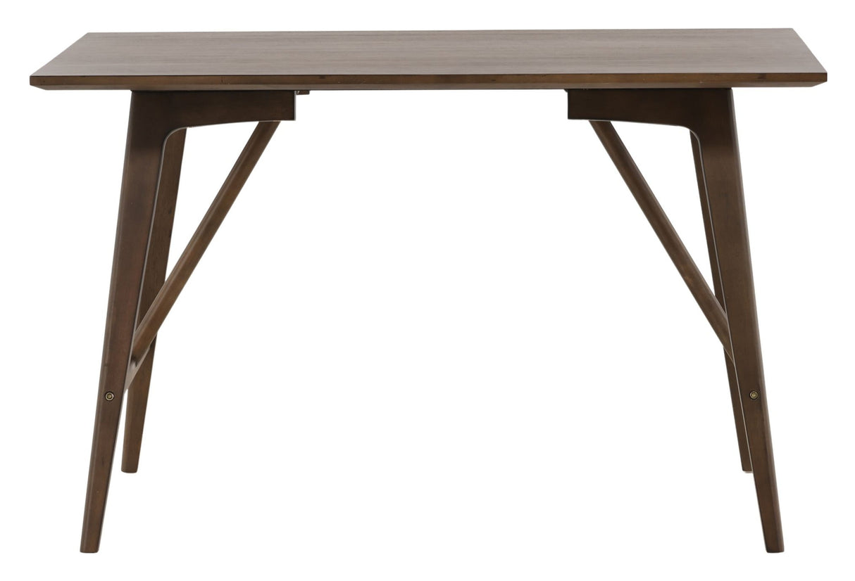 Kaseindon Dining table, Rubber wood, Dark brown, 120x80