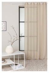 Kaya Curtain Polyester 140x290 - Beige