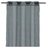 Kaya Curtain Polyester 140x290 - Gray